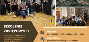 Kurs zastępowych w Katolickim Stowarzyszeniu Młodzieży Diecezji Drohiczyńskiej.